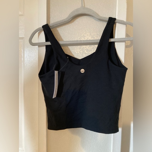 ❗️5X$30❗️ SENITA Vinyasa Crop Top - Black Size Small - Picture 5 of 9